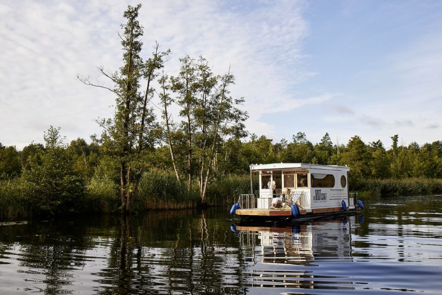 Urlaub mit dem Hausboot auf der Havel Hausboot im Naturpark Havel
