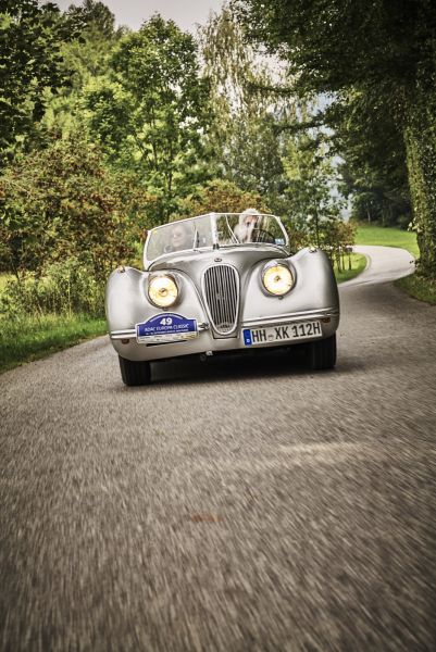 ADAC Europe Classic 2020 and 2021 Grey classic car on country road