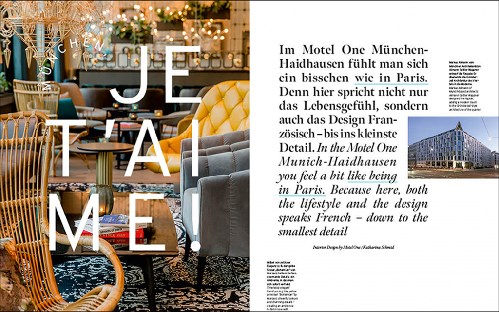 Motel One Magazin One Design Motel One München Hotel Porträt