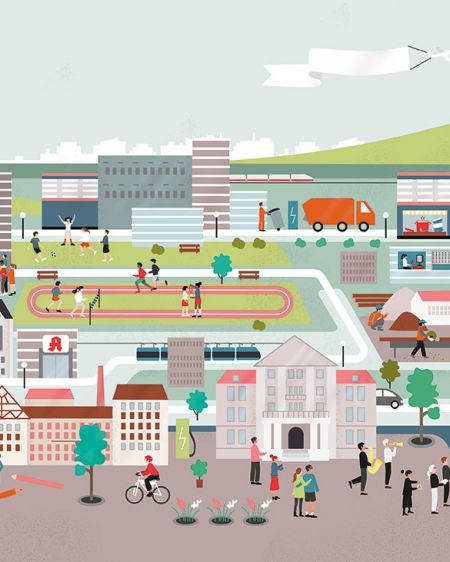 Infographic on the occasion of LfA's anniversary