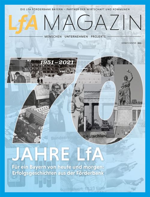 LfA Magazin 02/2021 Cover LfA Magazin 02/2021