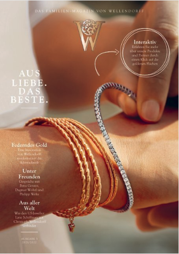 Familienmagazin by Wellendorff 2021 Cover Familienmagazin Wellendorff 2021